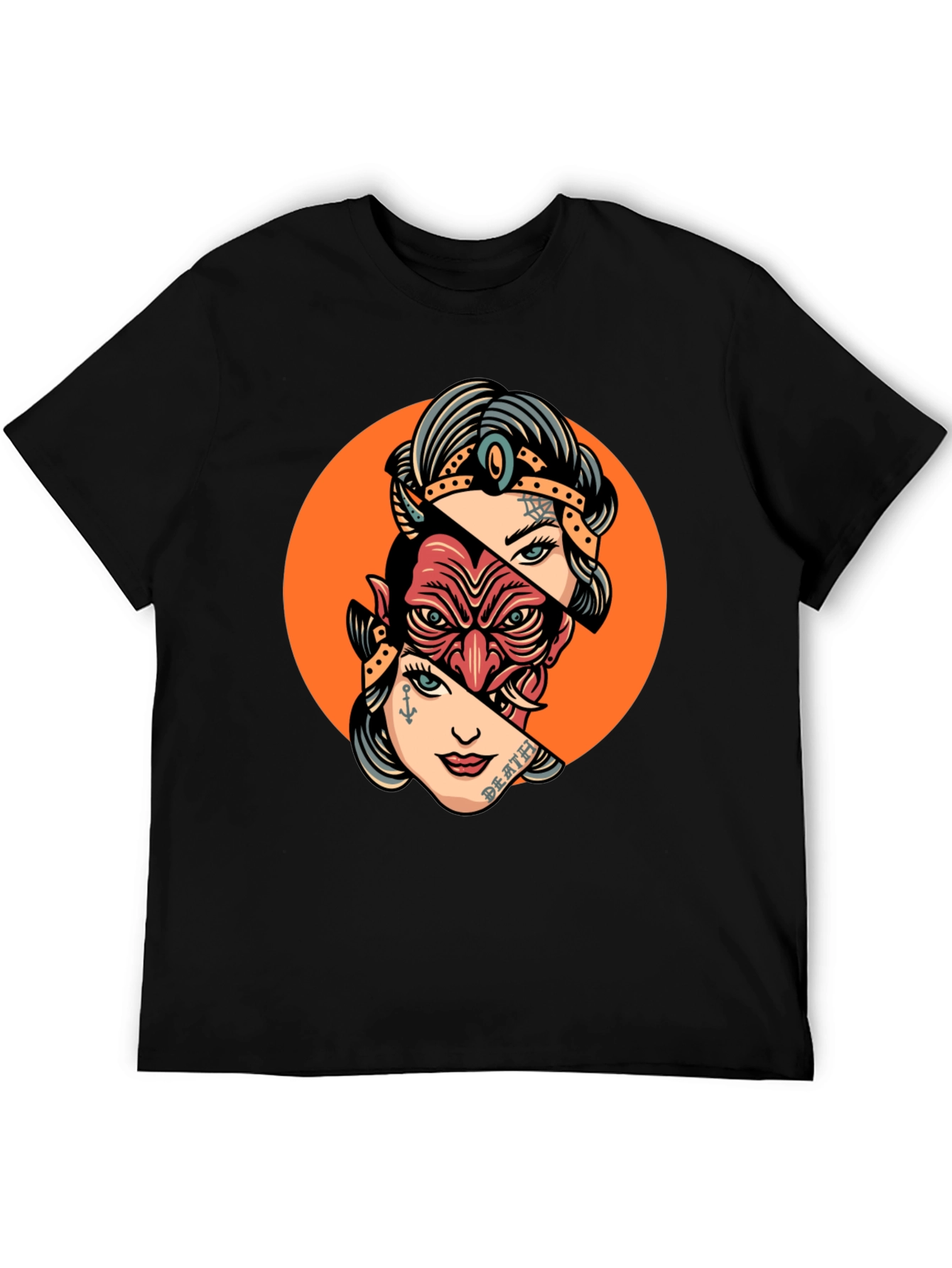 Retro Devil & Dame Graphic Tee