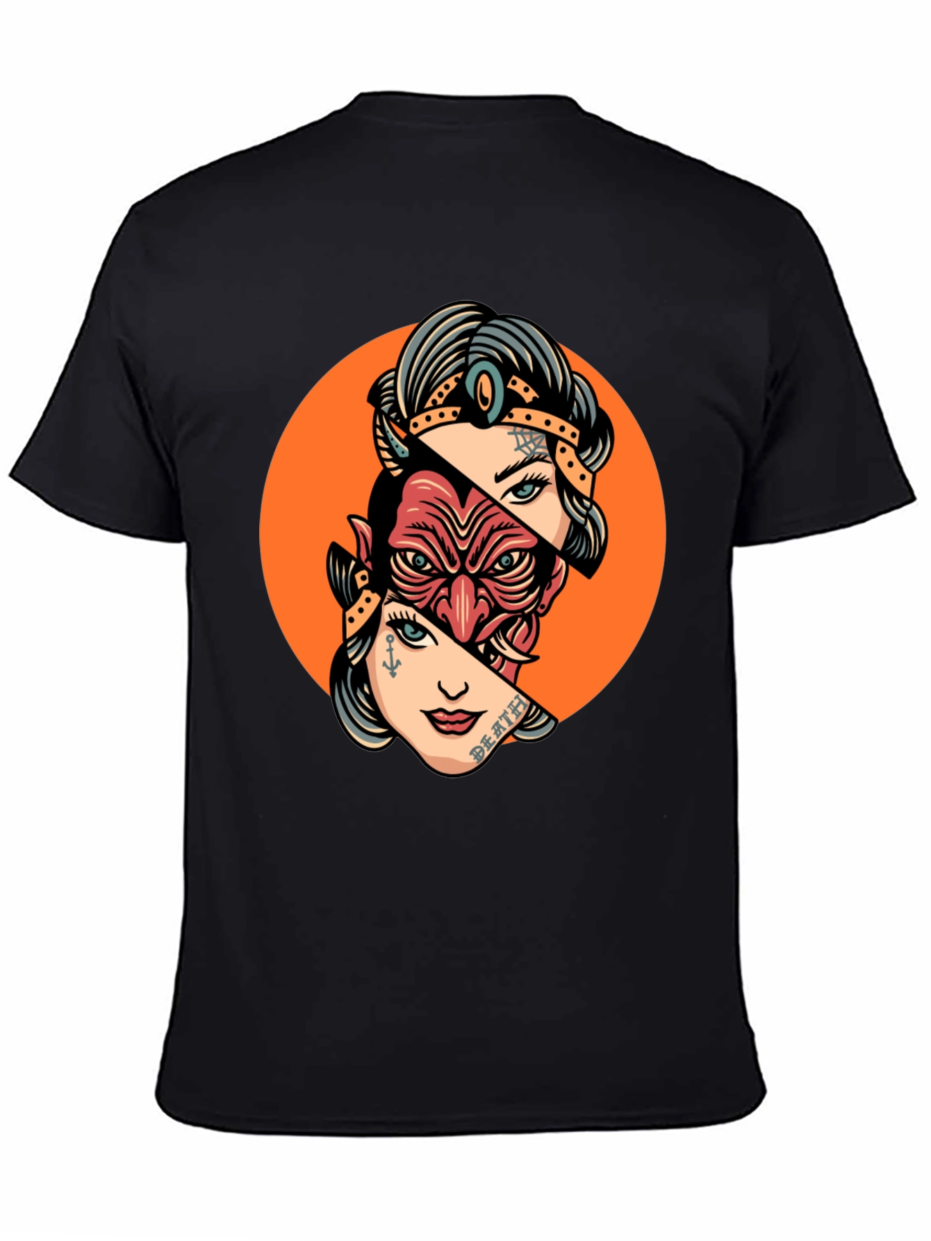Retro Devil & Dame Graphic Tee