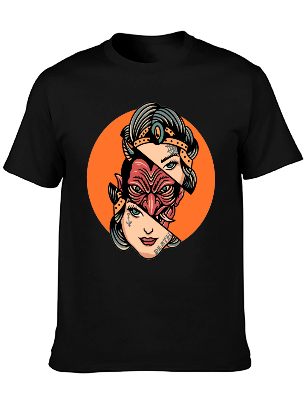 Retro Devil & Dame Graphic Tee