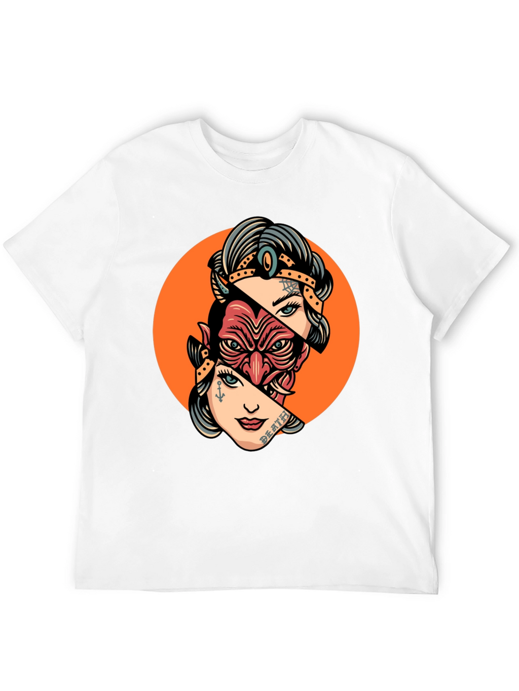 Retro Devil & Dame Graphic Tee