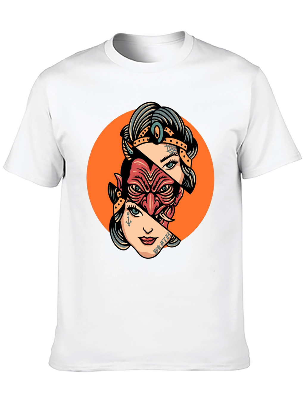 Retro Devil & Dame Graphic Tee