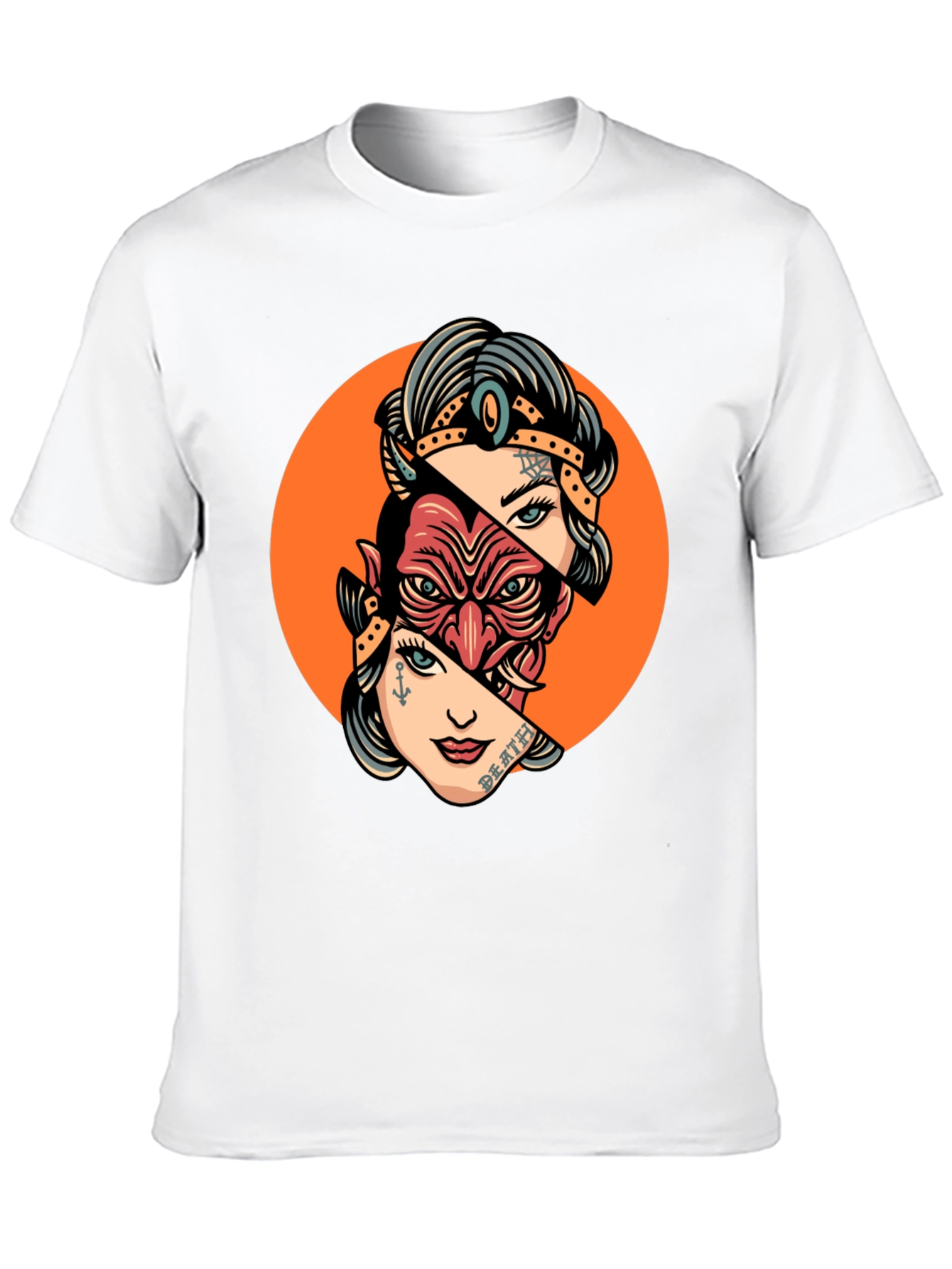 Retro Devil & Dame Graphic Tee