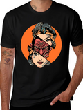 Retro Devil & Dame Graphic Tee