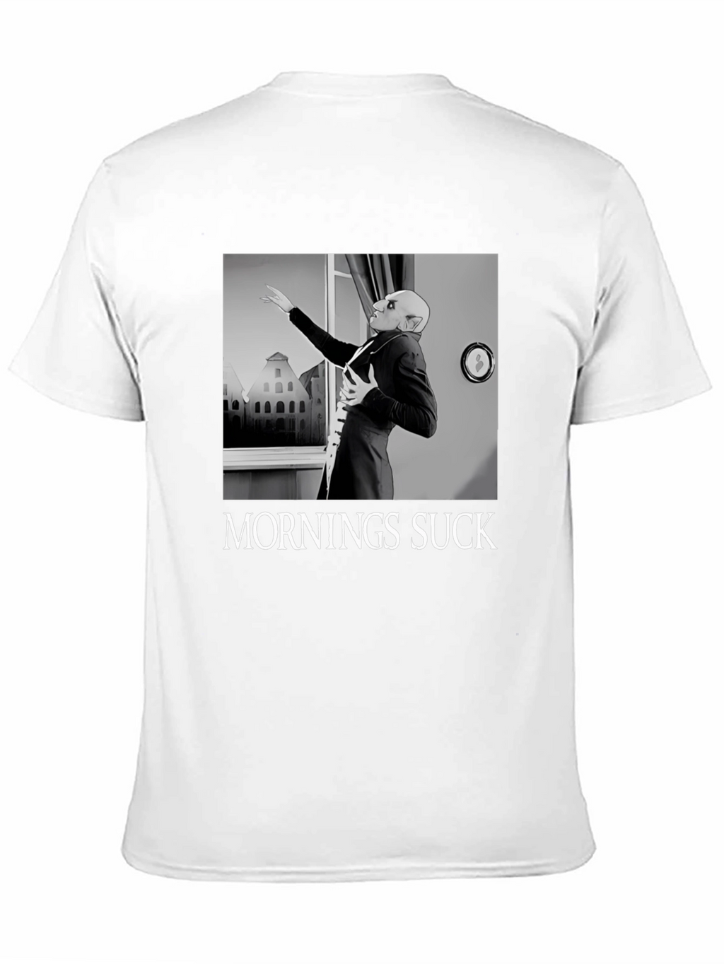 Mornings Suck Nosferatu T-Shirt