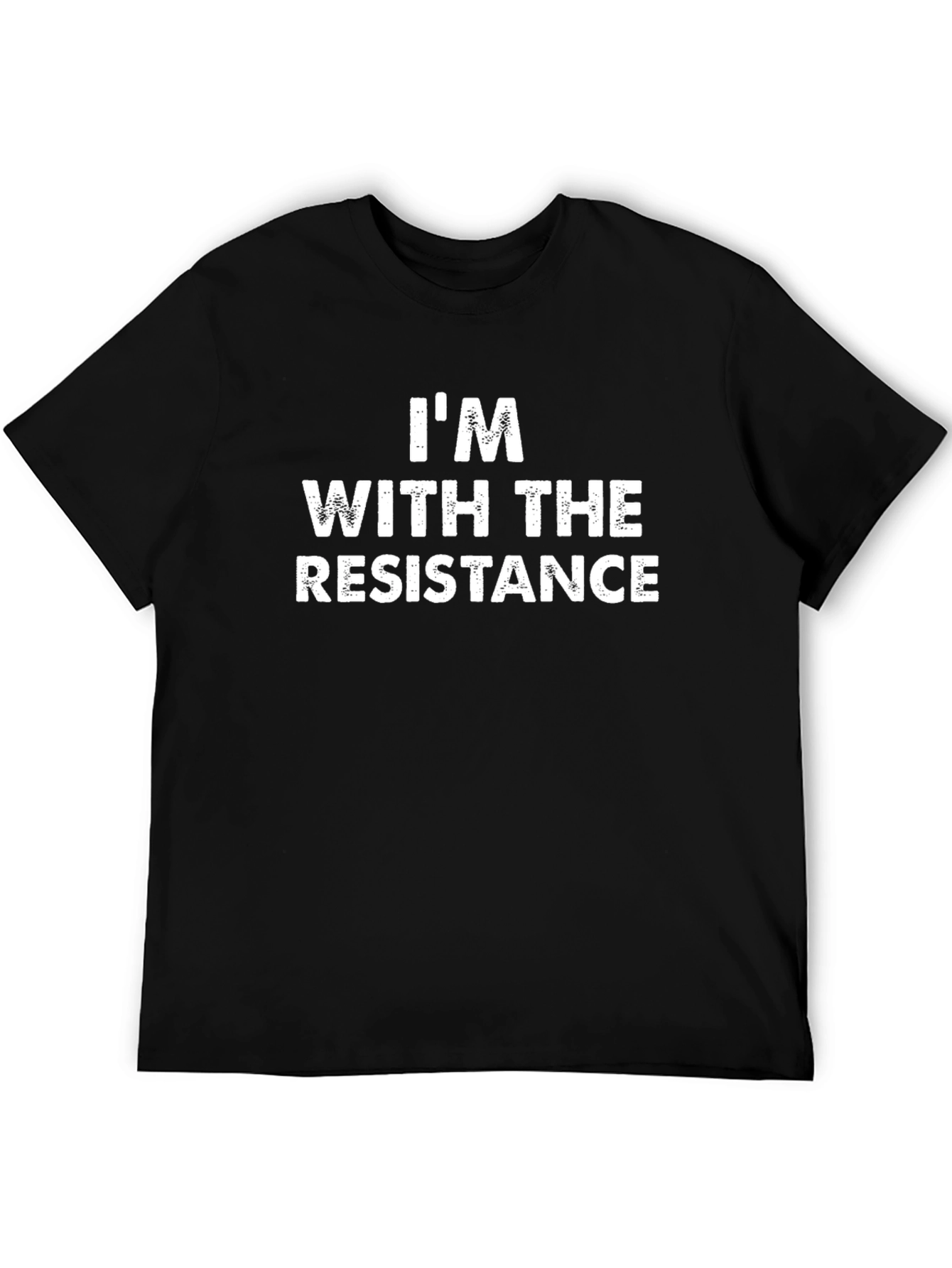 Im With The Resistance Black T-Shirt