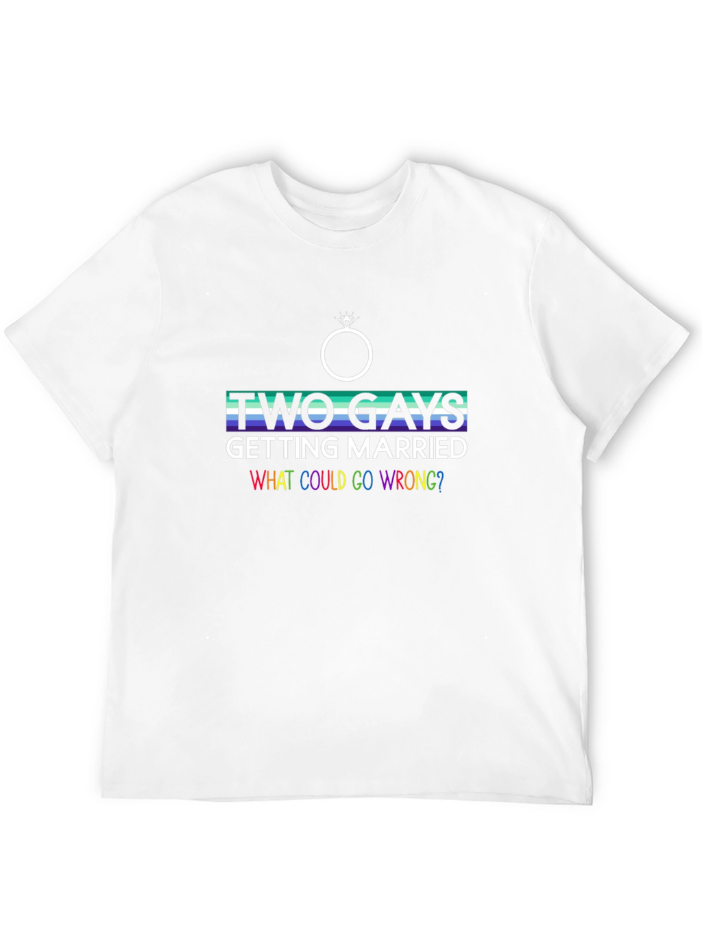 Two Gays Getting Married T-Shirt