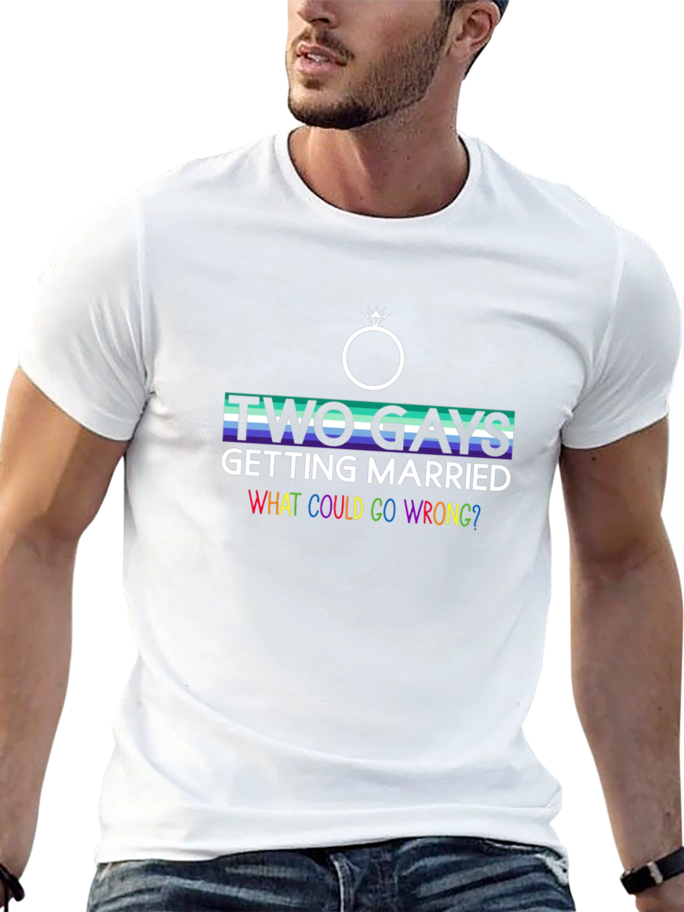 Two Gays Getting Married T-Shirt