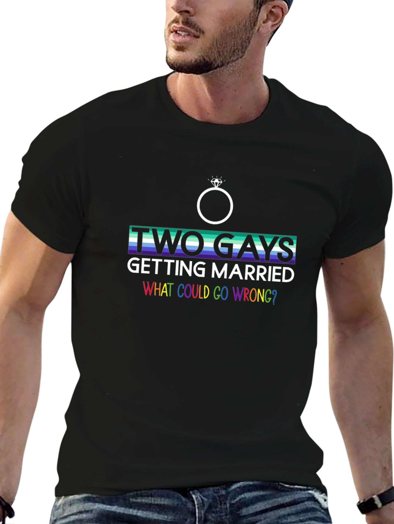 Two Gays Getting Married T-Shirt