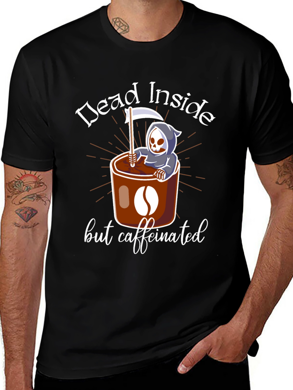 Dead Inside But Caffeinated T-Shirt