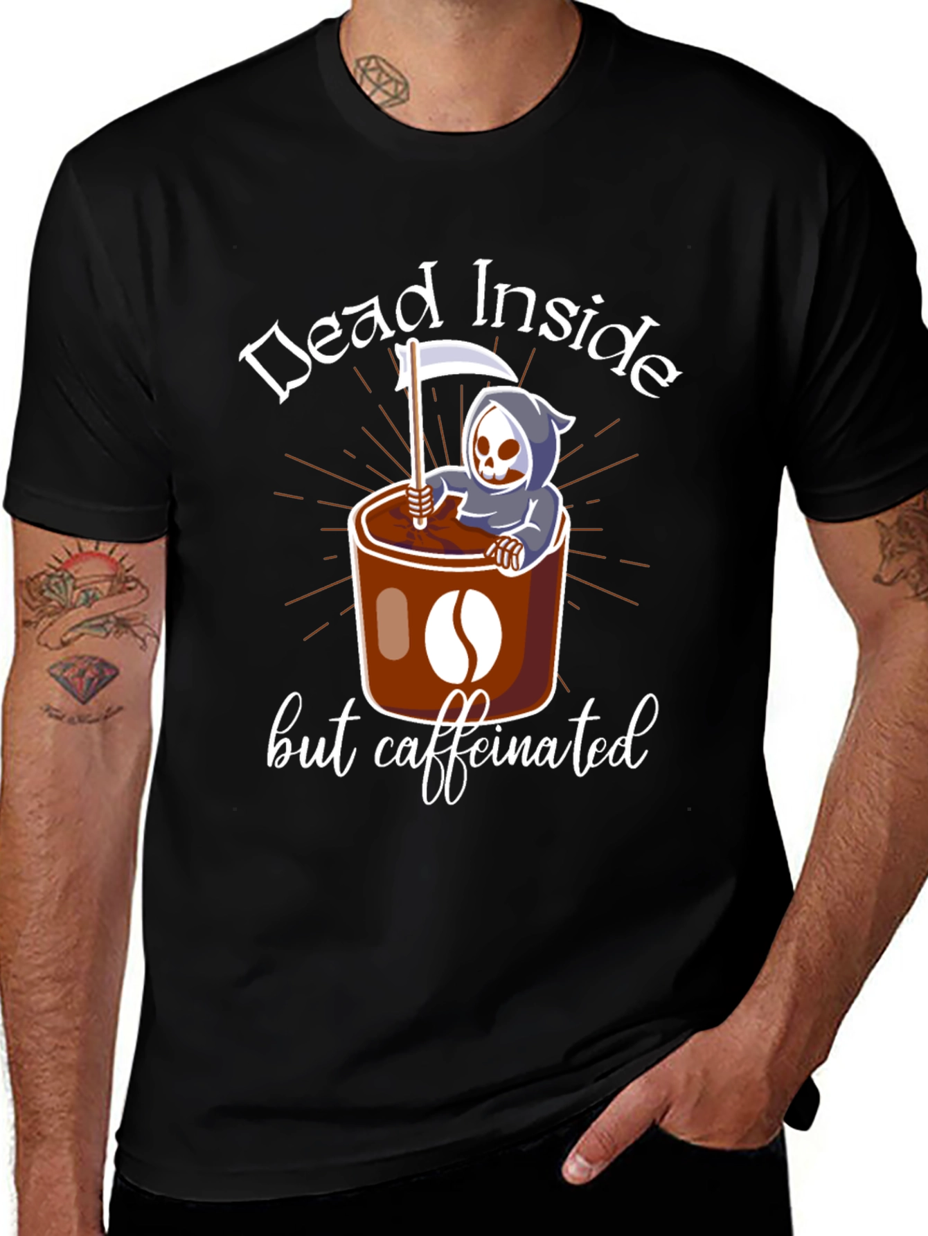Dead Inside But Caffeinated T-Shirt