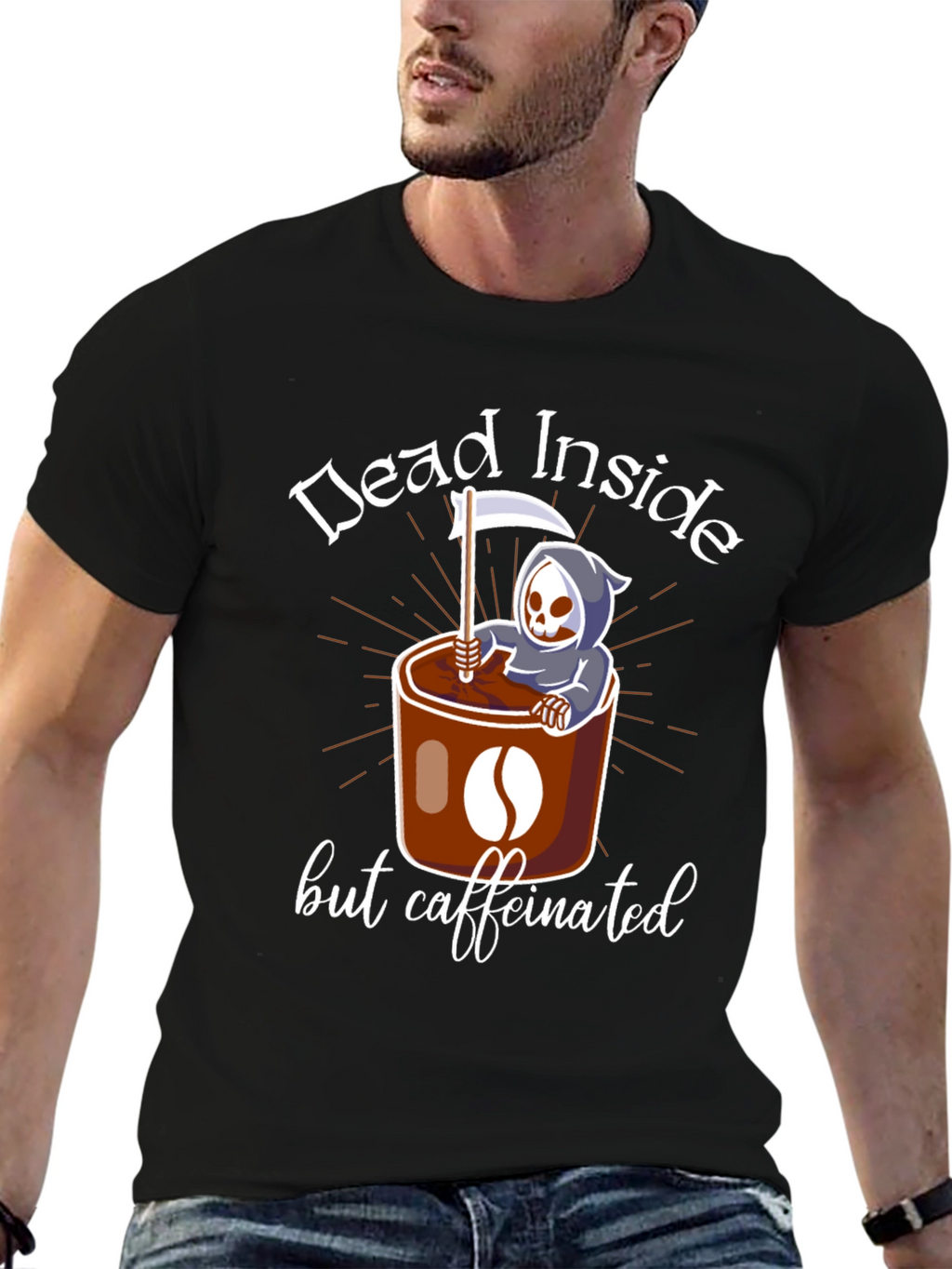 Dead Inside But Caffeinated T-Shirt