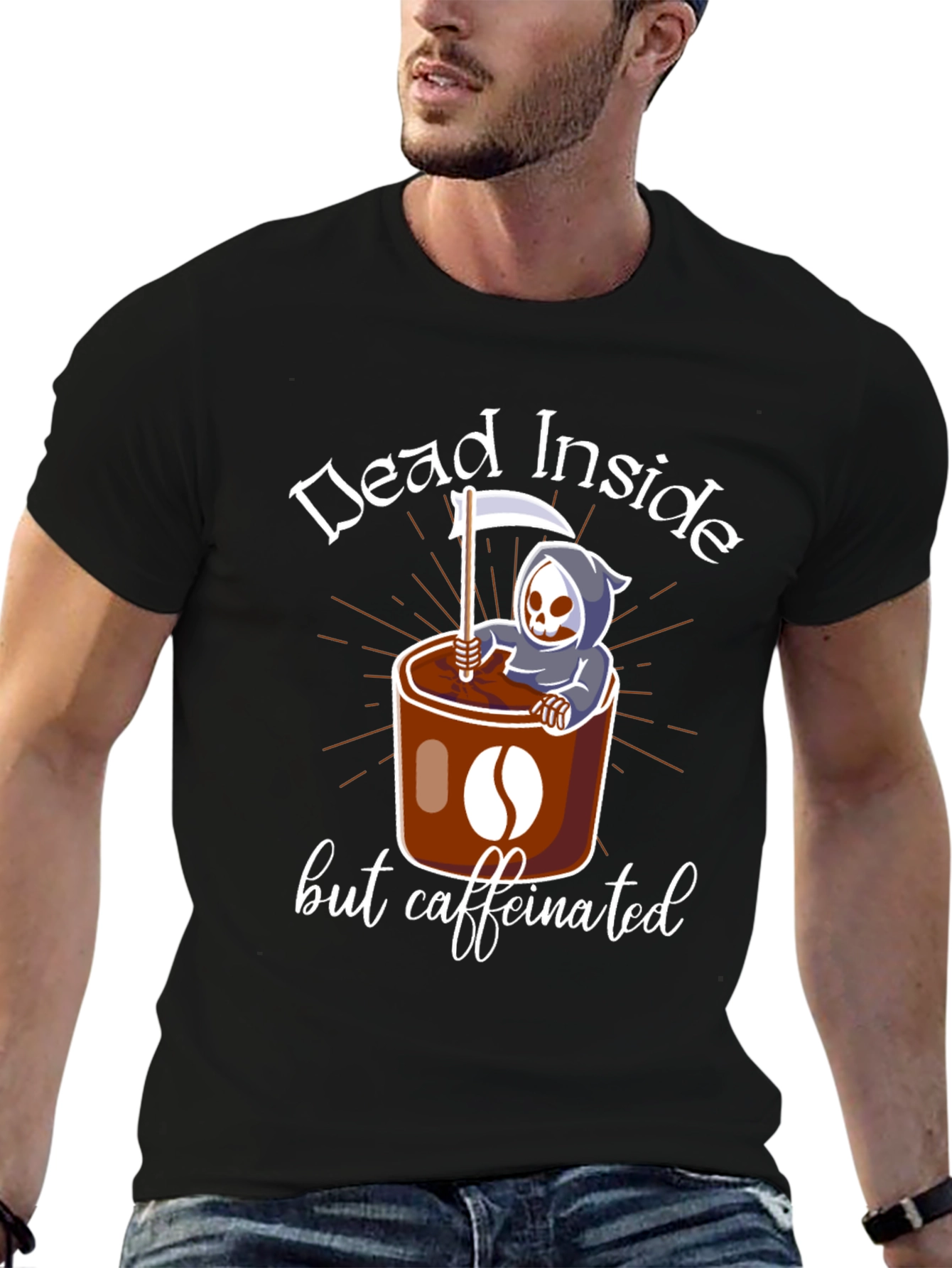 Dead Inside But Caffeinated T-Shirt