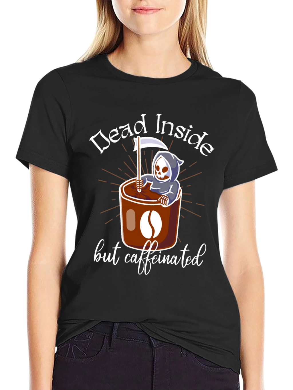 Dead Inside But Caffeinated T-Shirt