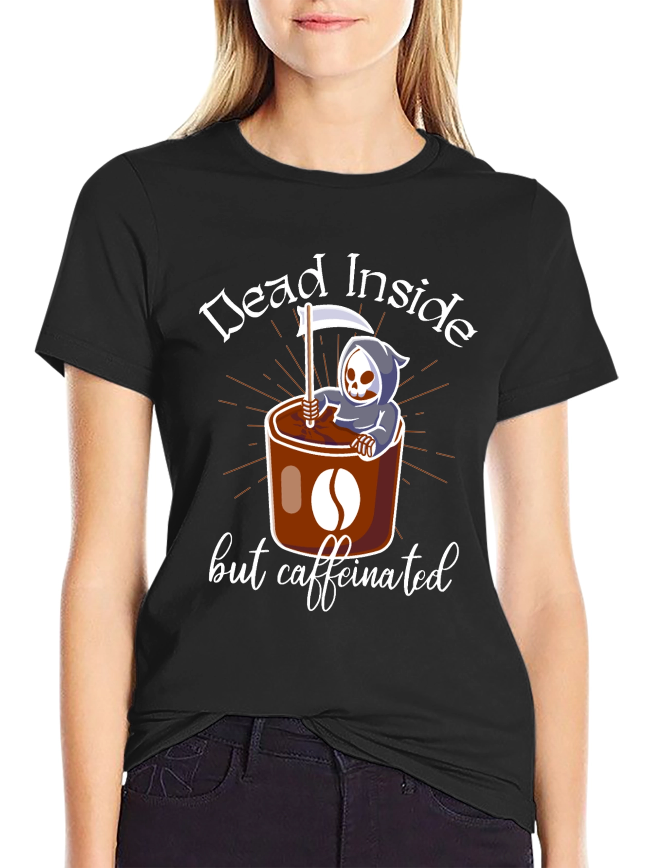 Dead Inside But Caffeinated T-Shirt