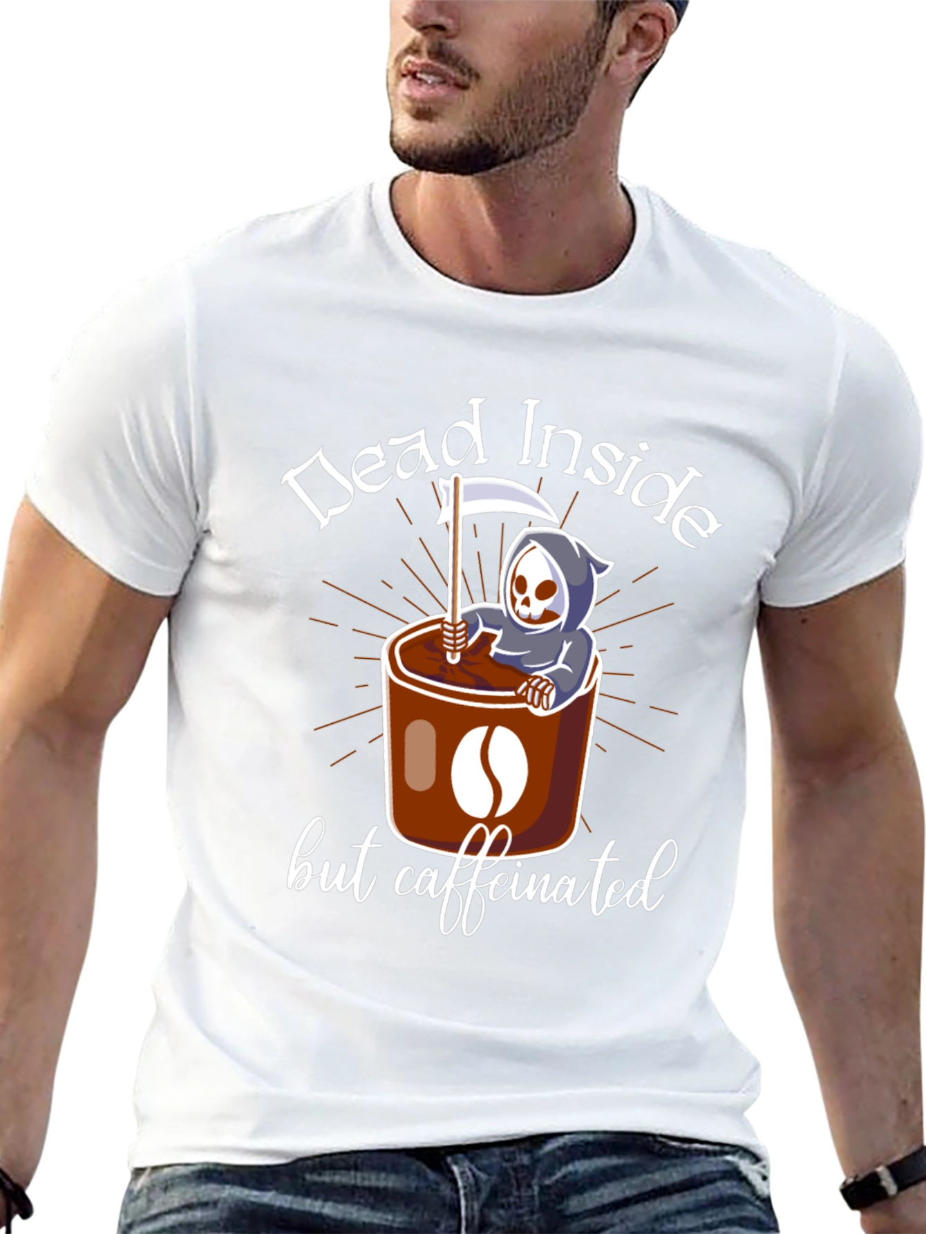 Dead Inside But Caffeinated T-Shirt