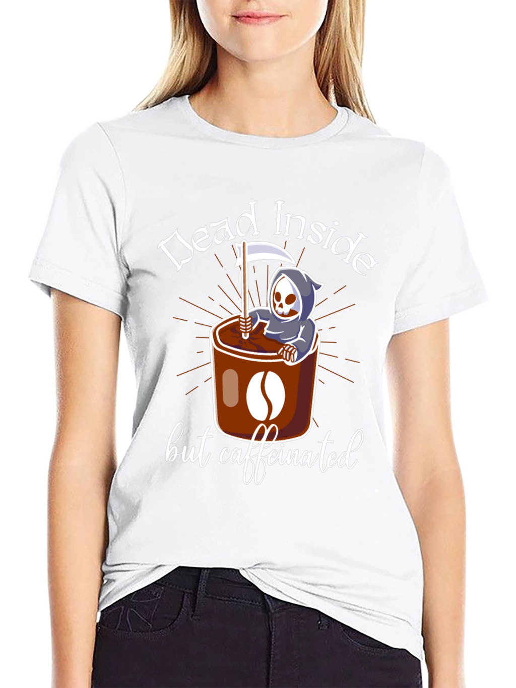Dead Inside But Caffeinated T-Shirt