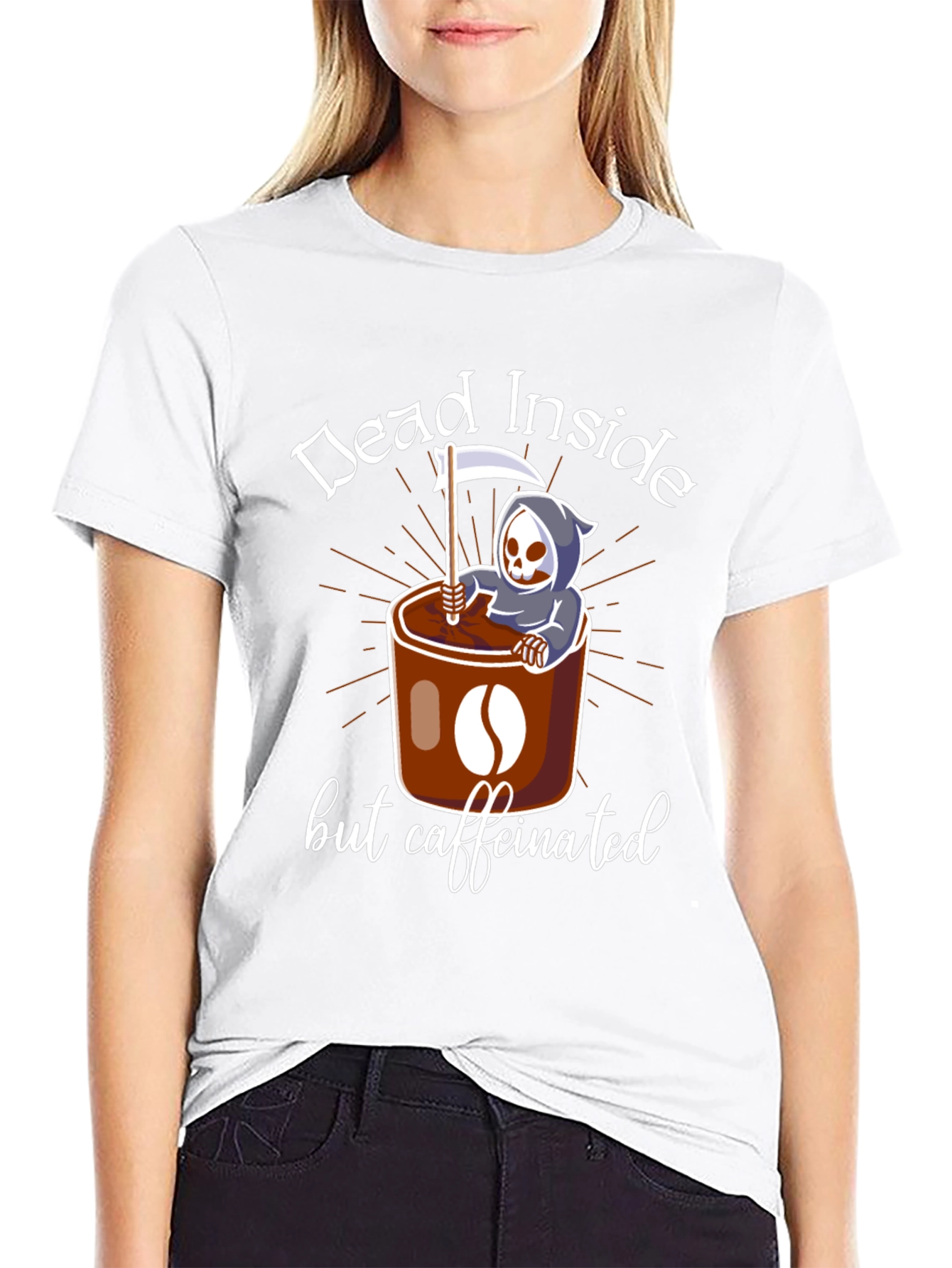 Dead Inside But Caffeinated T-Shirt