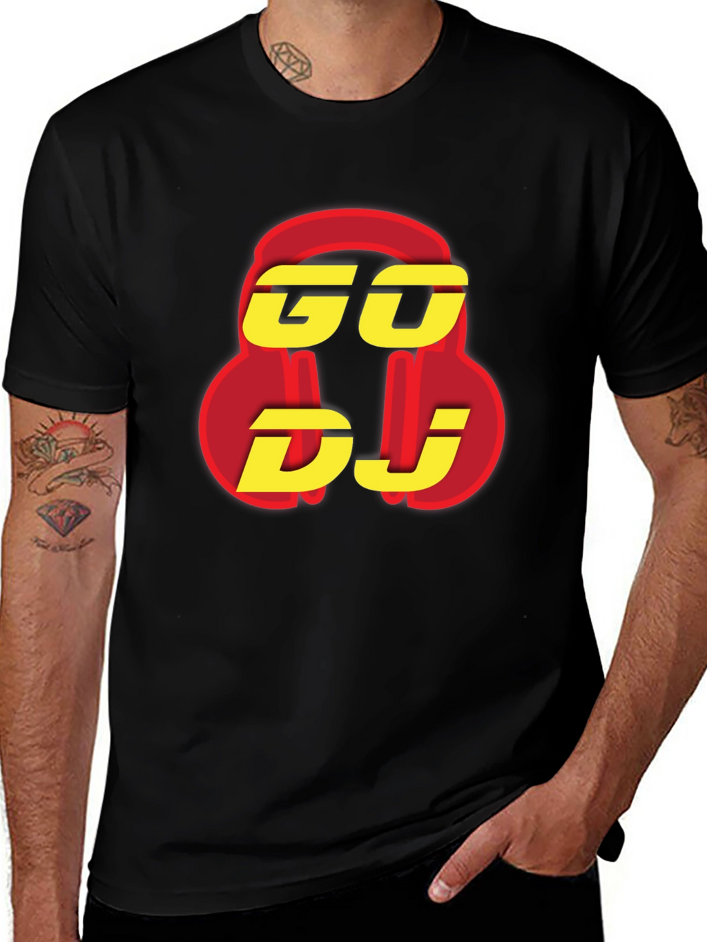 GO DJ T-Shirt - Stylish Music Lovers Tee