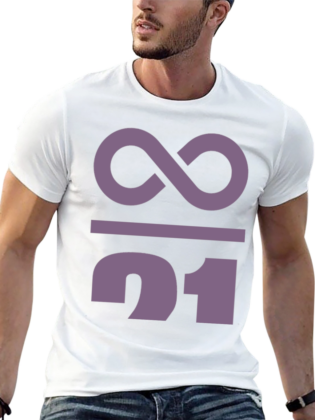 Infinity 21 Graphic Tee - Modern Casual Shirt