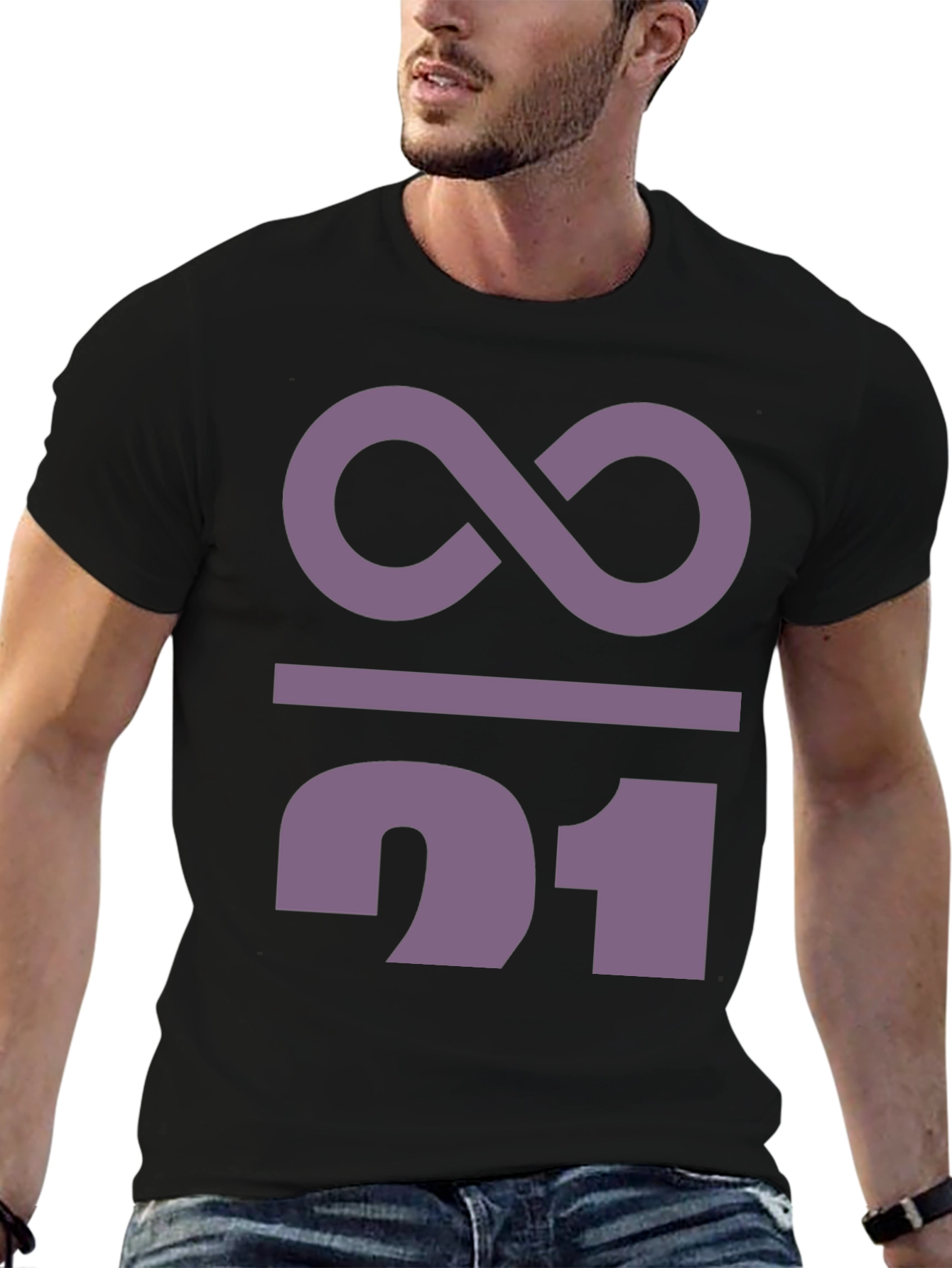 Infinity 21 Graphic Tee - Modern Casual Shirt