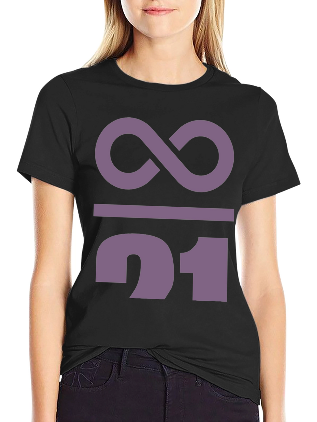 Infinity 21 Graphic Tee - Modern Casual Shirt