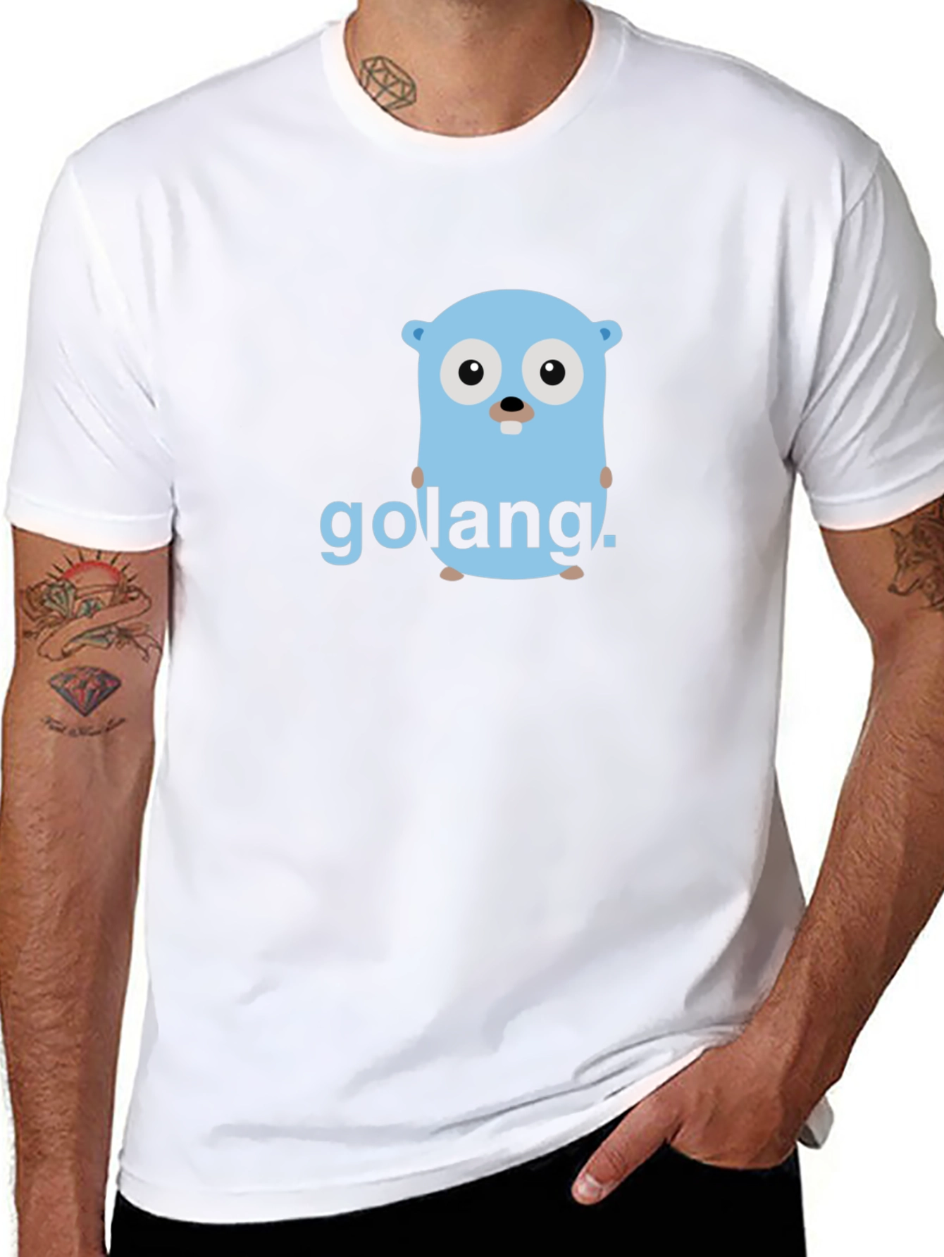 Golang Gopher T-Shirt - Programmer Apparel