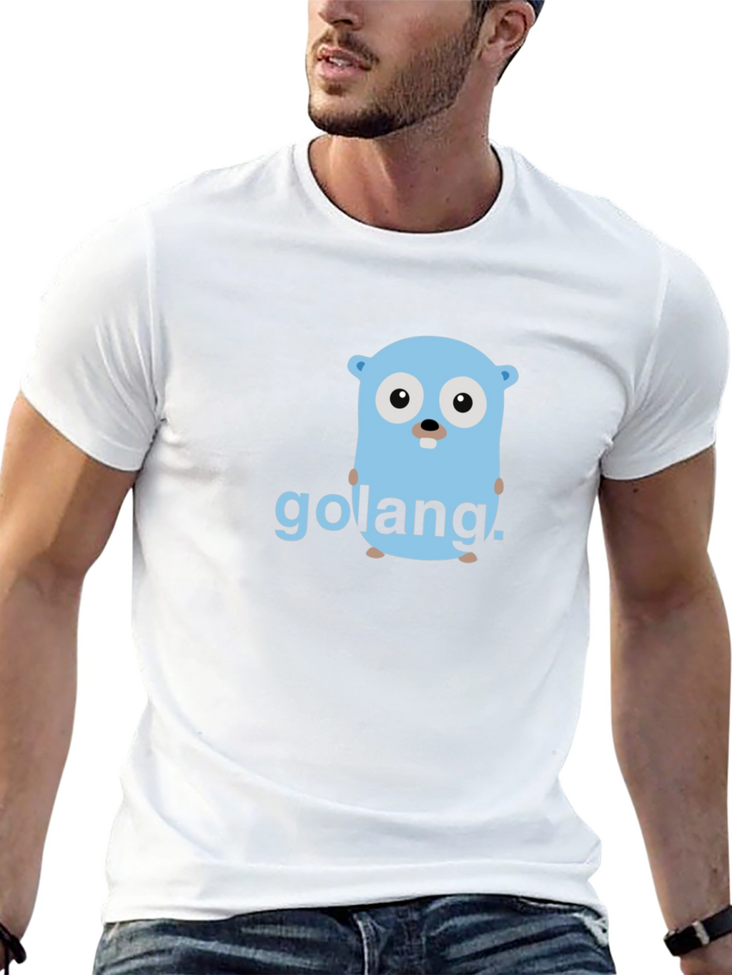Golang Gopher T-Shirt - Programmer Apparel