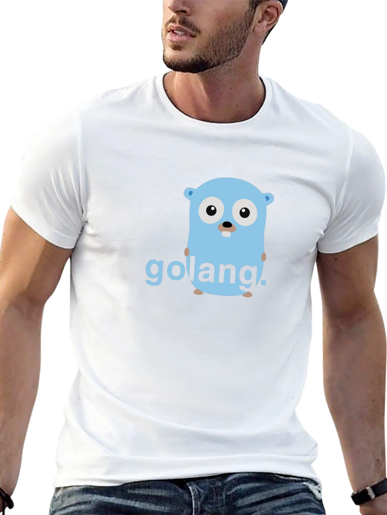 Golang Gopher T-Shirt - Programmer Apparel