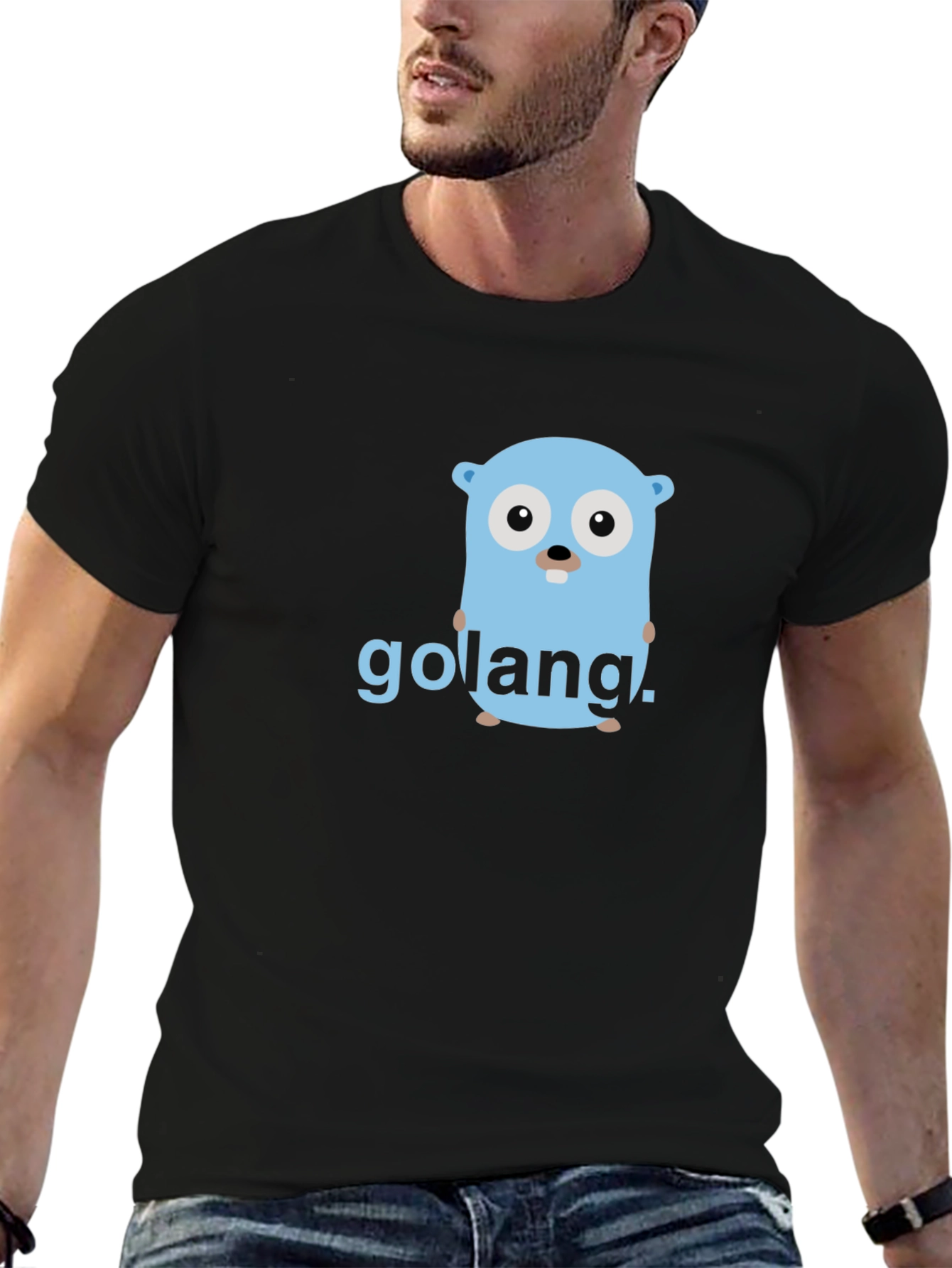 Golang Gopher T-Shirt - Programmer Apparel