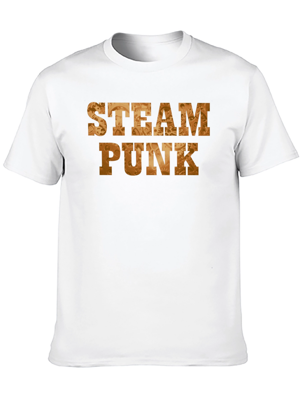 Steampunk Gear Graphic Black T-Shirt