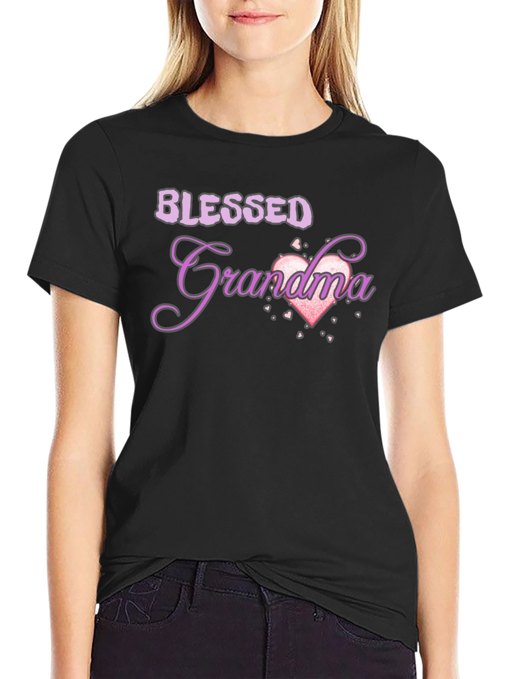 Blessed Grandma Heart T-Shirt
