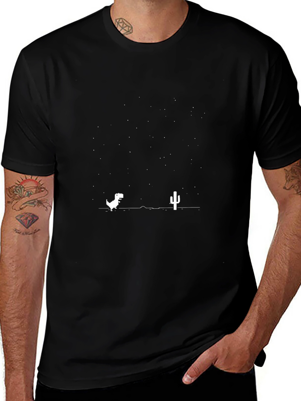 Chrome Dinosaur Game T-Shirt