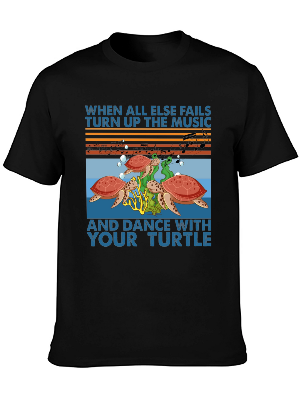 Dance With Your Turtle Graphic Tee