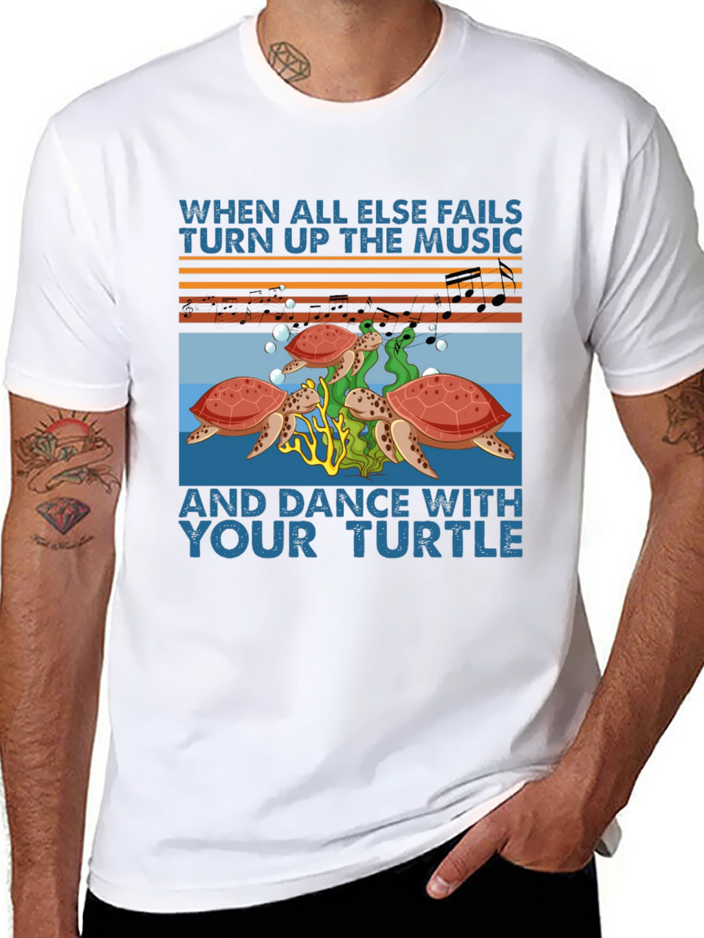 Dance With Your Turtle Graphic Tee