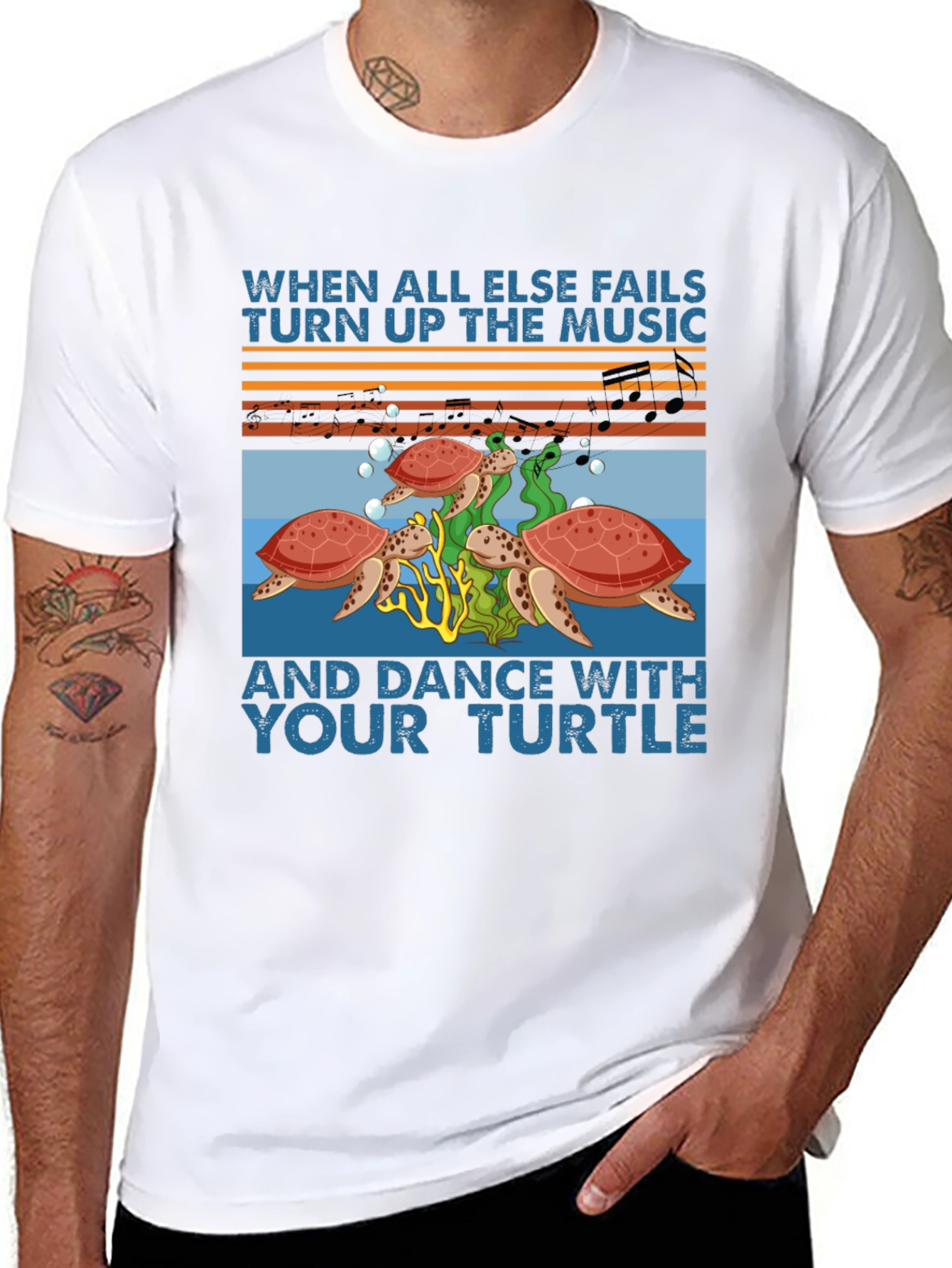 Dance With Your Turtle Graphic Tee