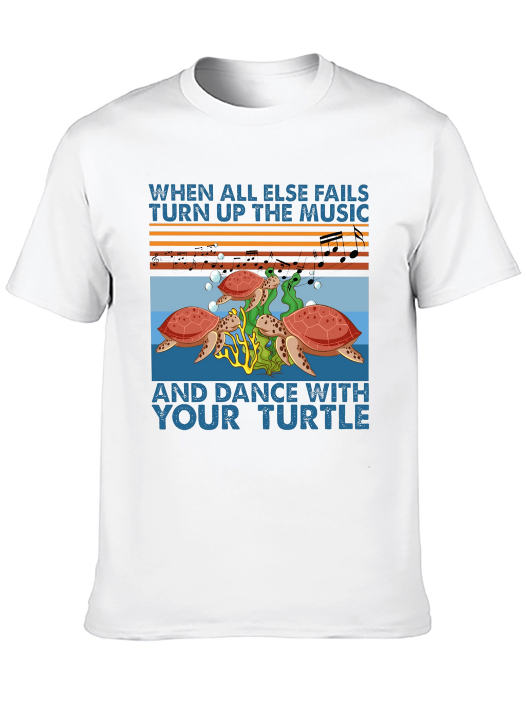 Dance With Your Turtle Graphic Tee