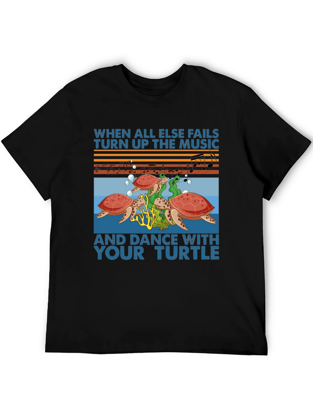 Dance With Your Turtle Graphic Tee