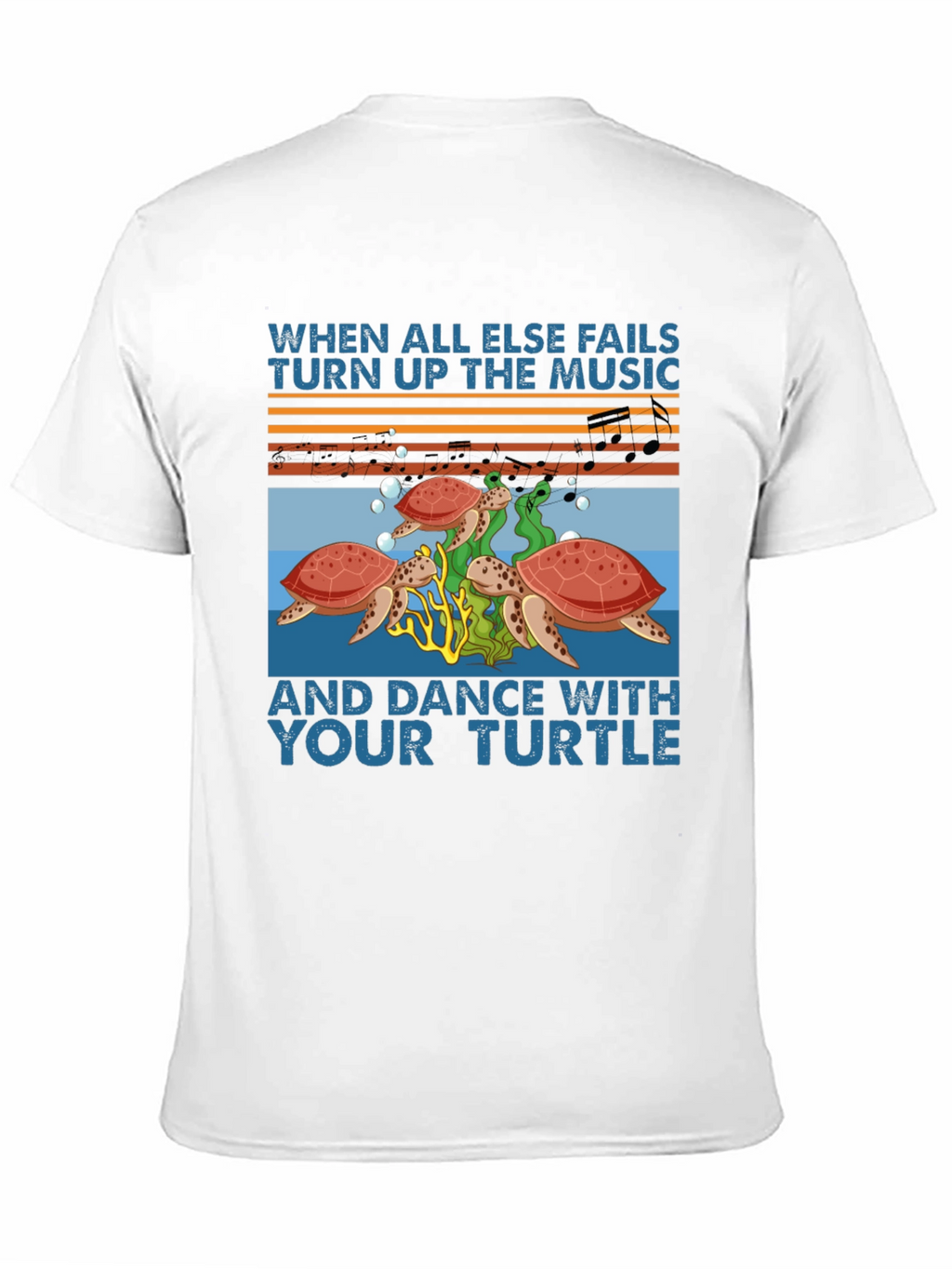 Dance With Your Turtle Graphic Tee