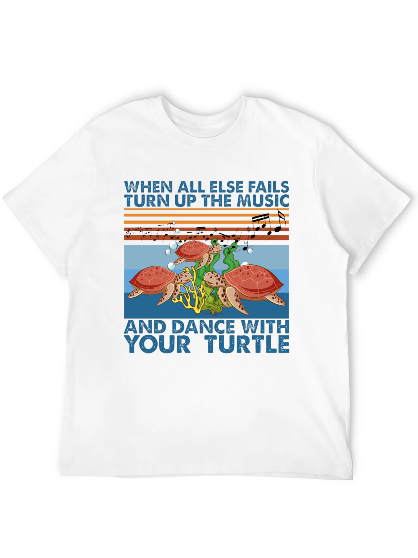 Dance With Your Turtle Graphic Tee