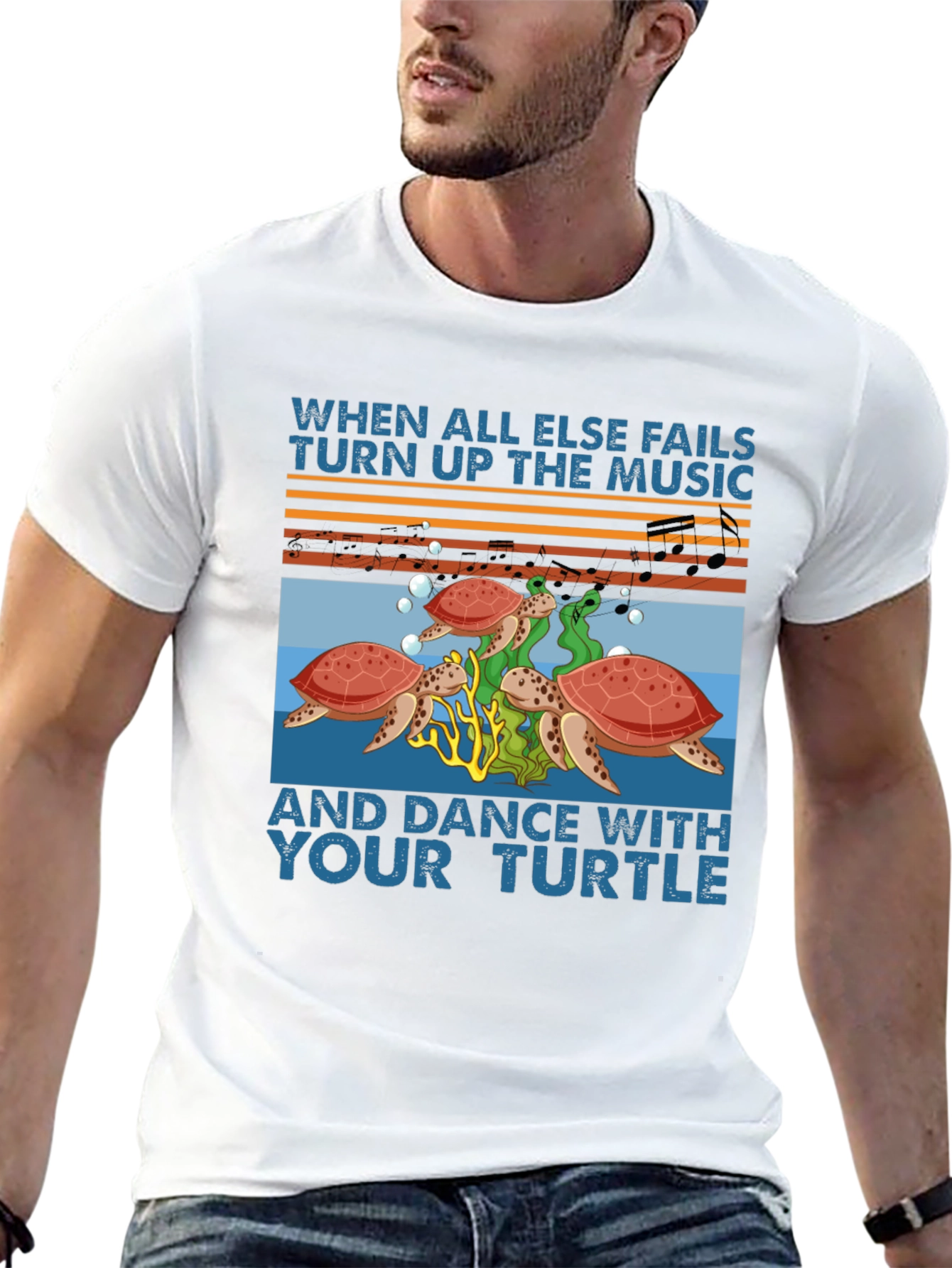 Dance With Your Turtle Graphic Tee
