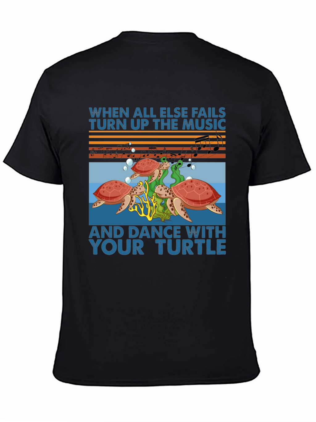 Dance With Your Turtle Graphic Tee