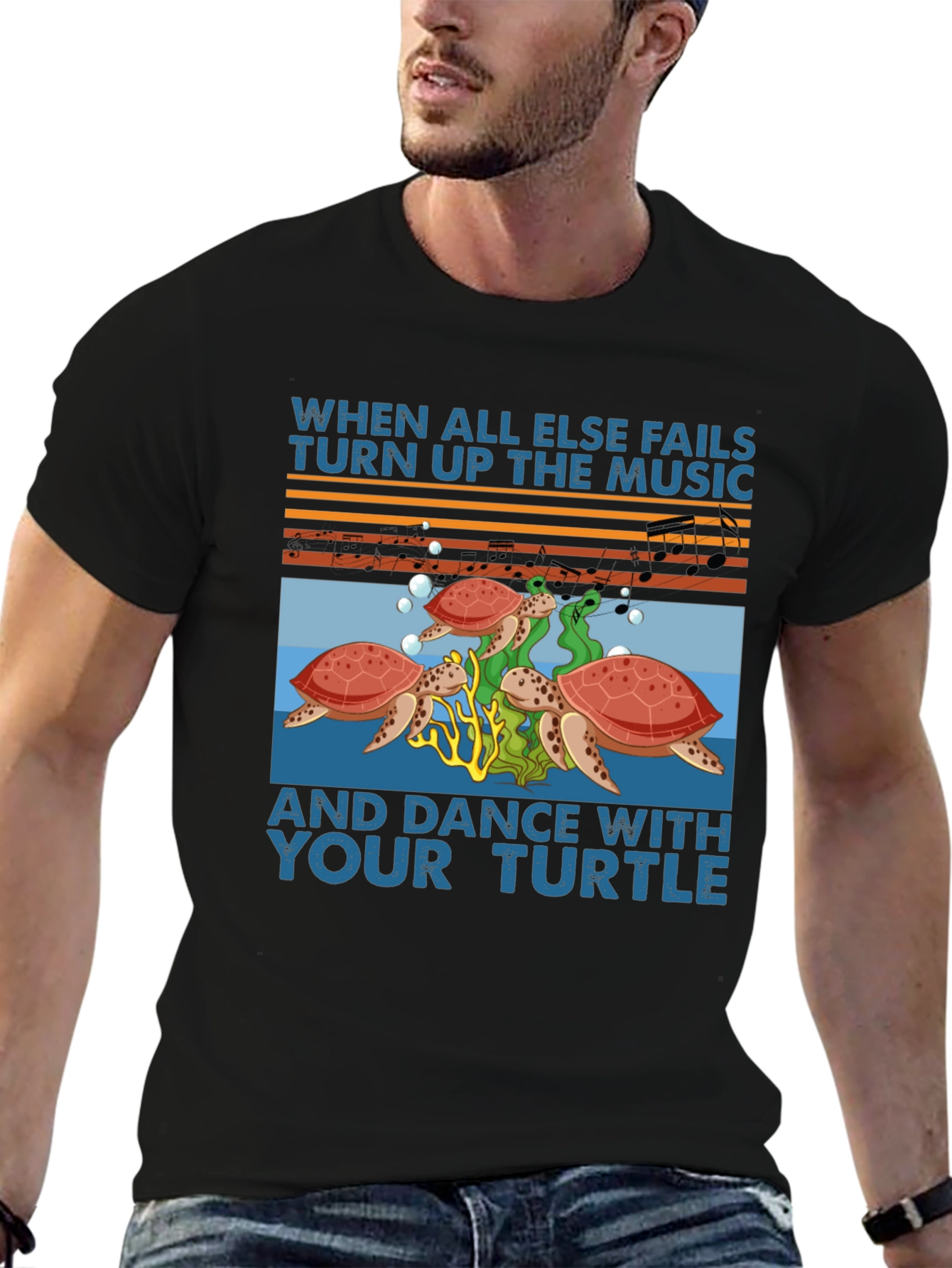 Dance With Your Turtle Graphic Tee