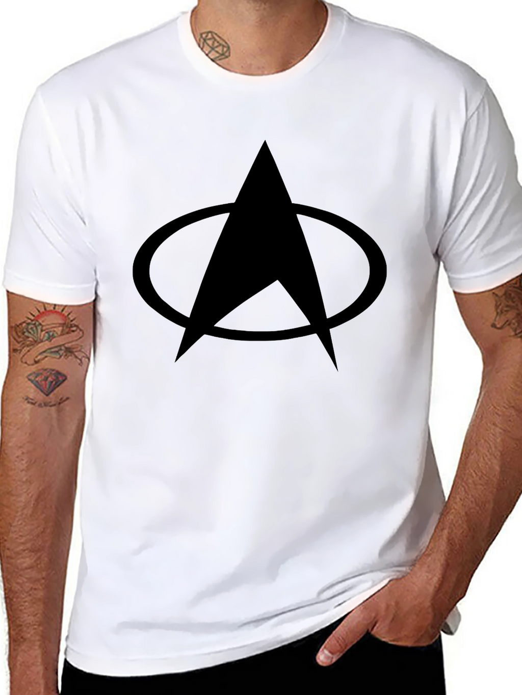 Star Trek Emblem Black T-Shirt