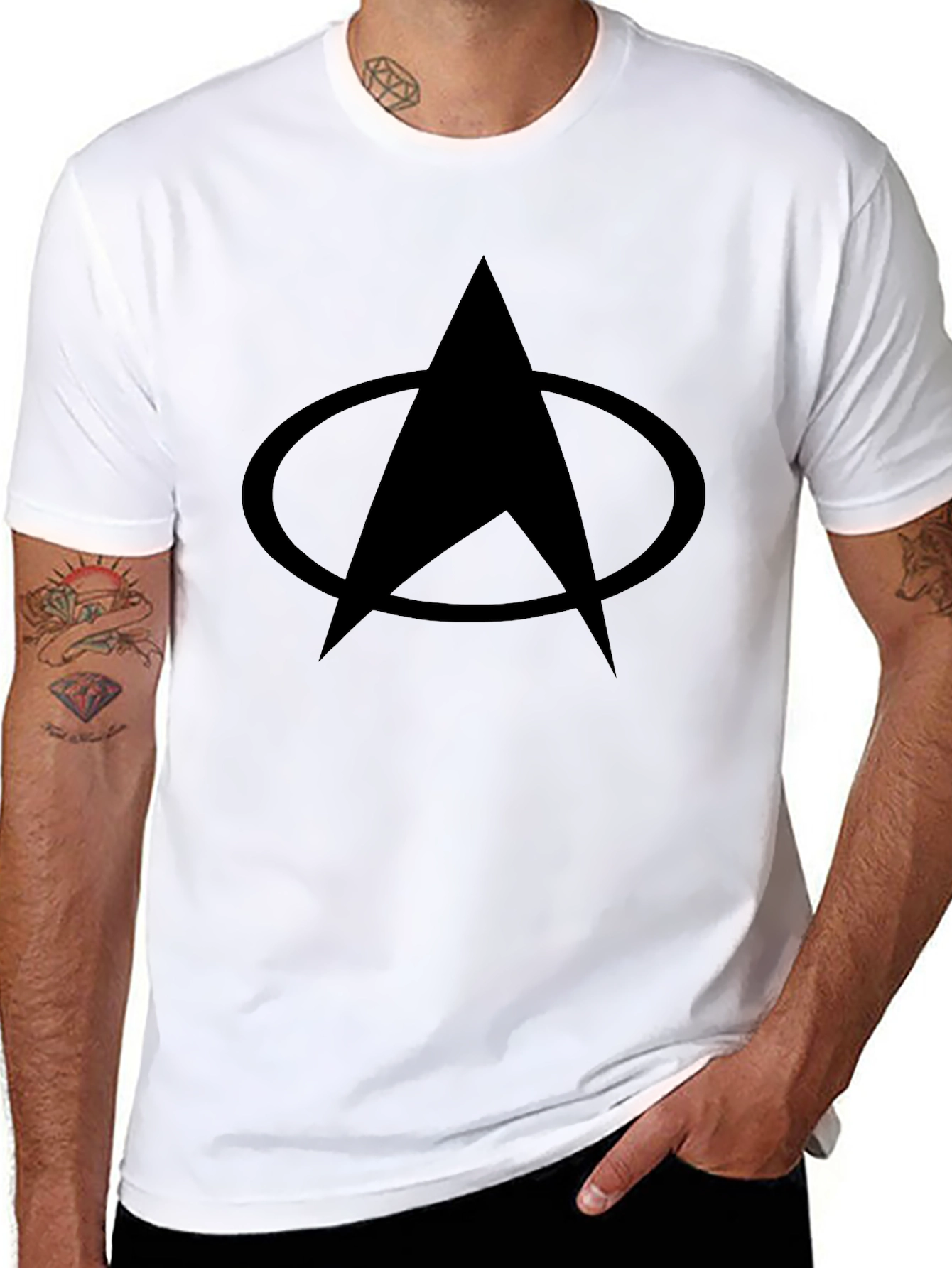 Star Trek Emblem Black T-Shirt