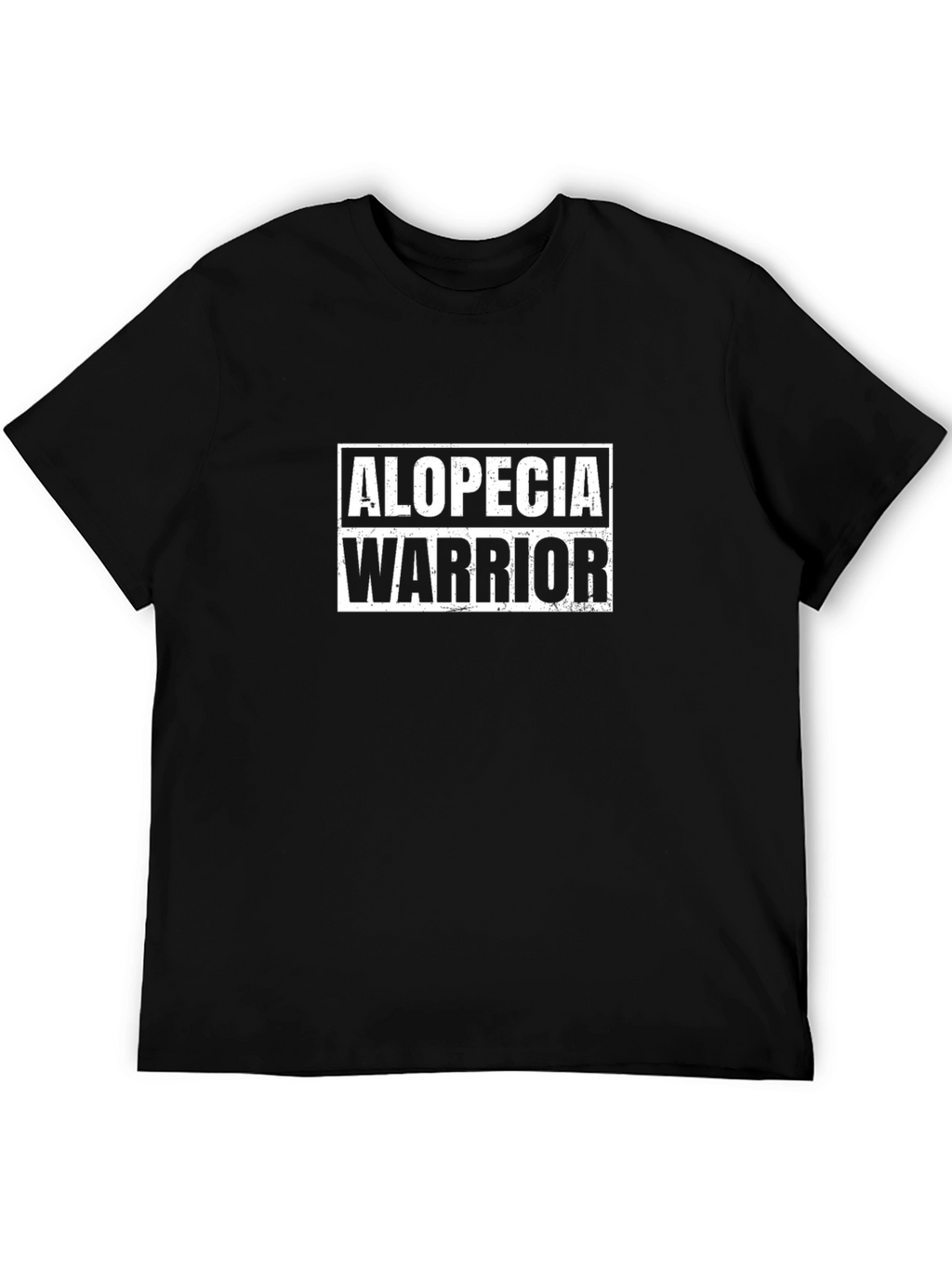 Alopecia Warrior Graphic Tee - Black