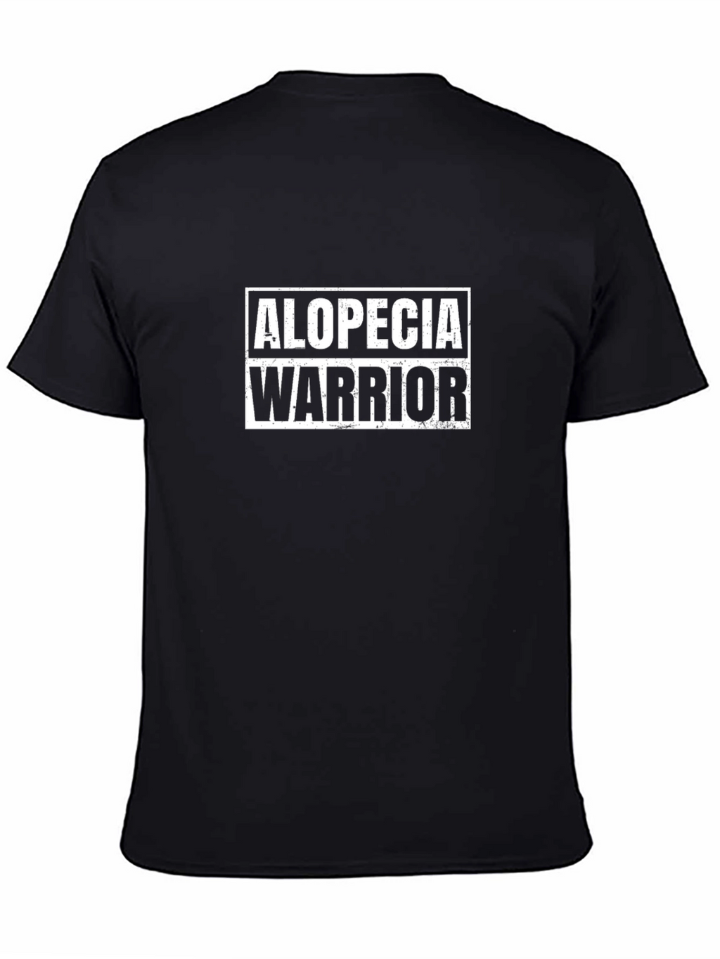 Alopecia Warrior Graphic Tee - Black