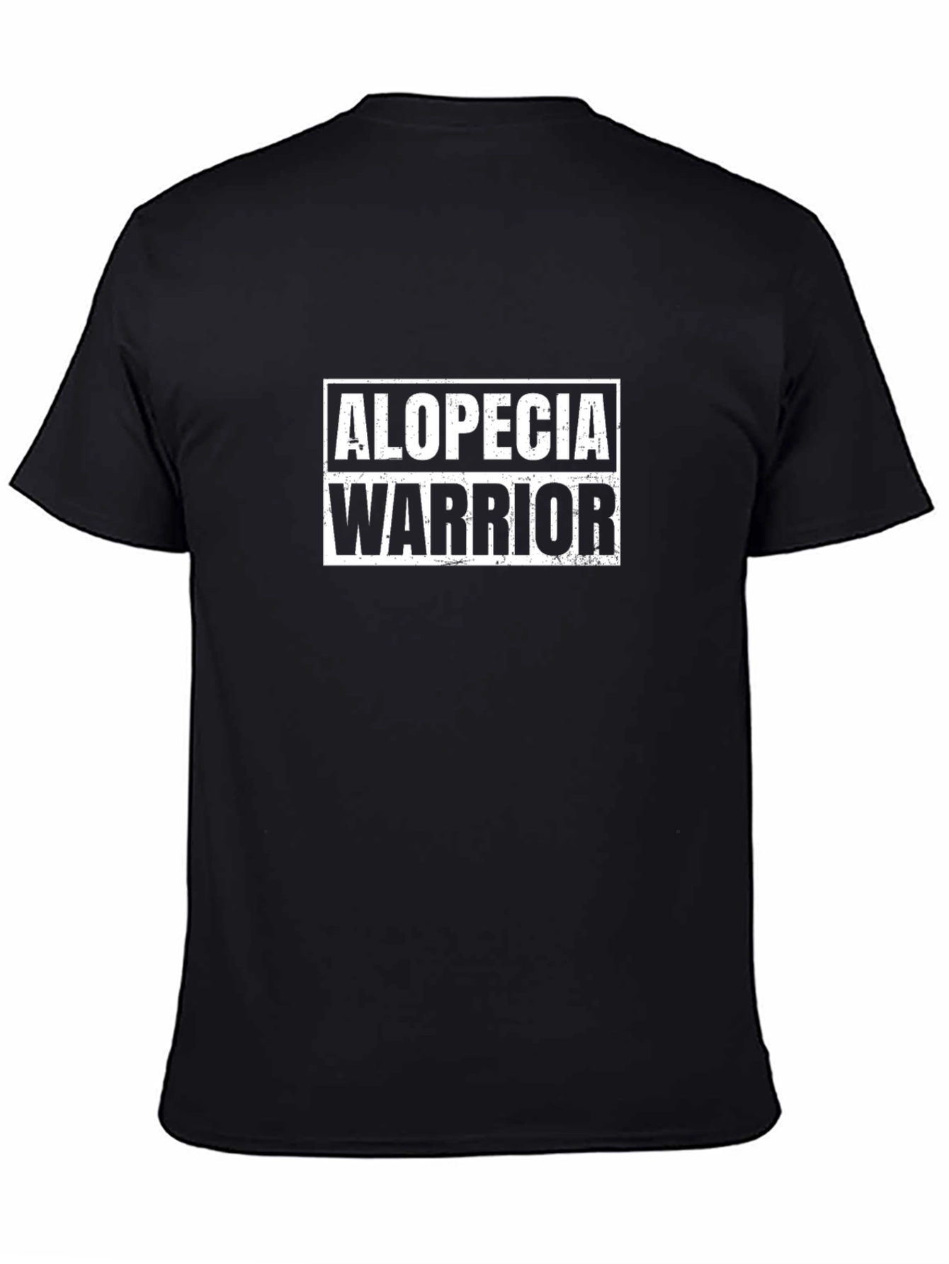 Alopecia Warrior Graphic Tee - Black