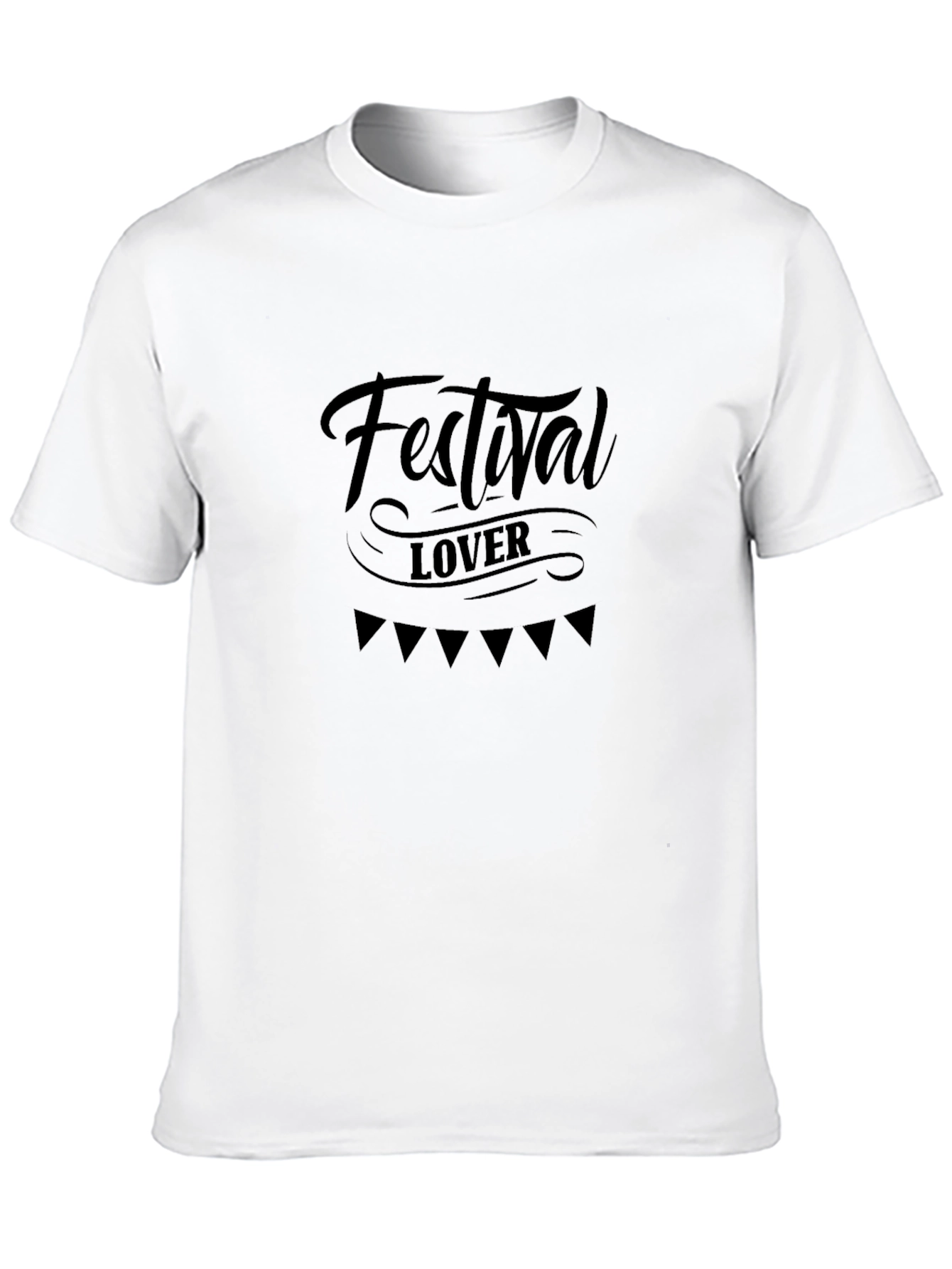 Festival Lover Black T-Shirt