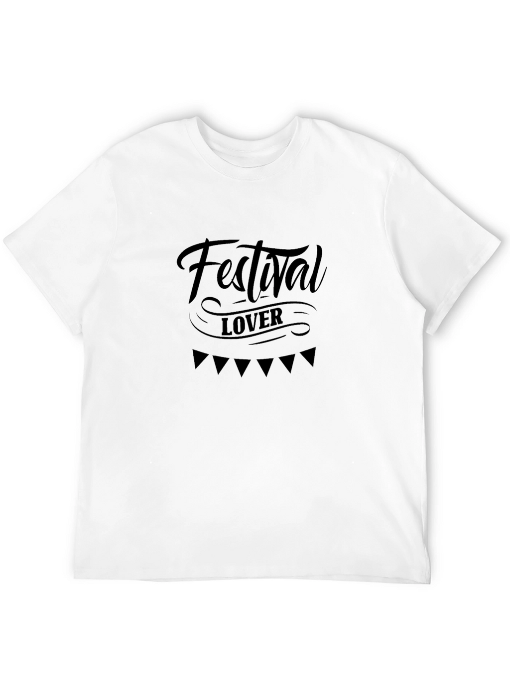 Festival Lover Black T-Shirt