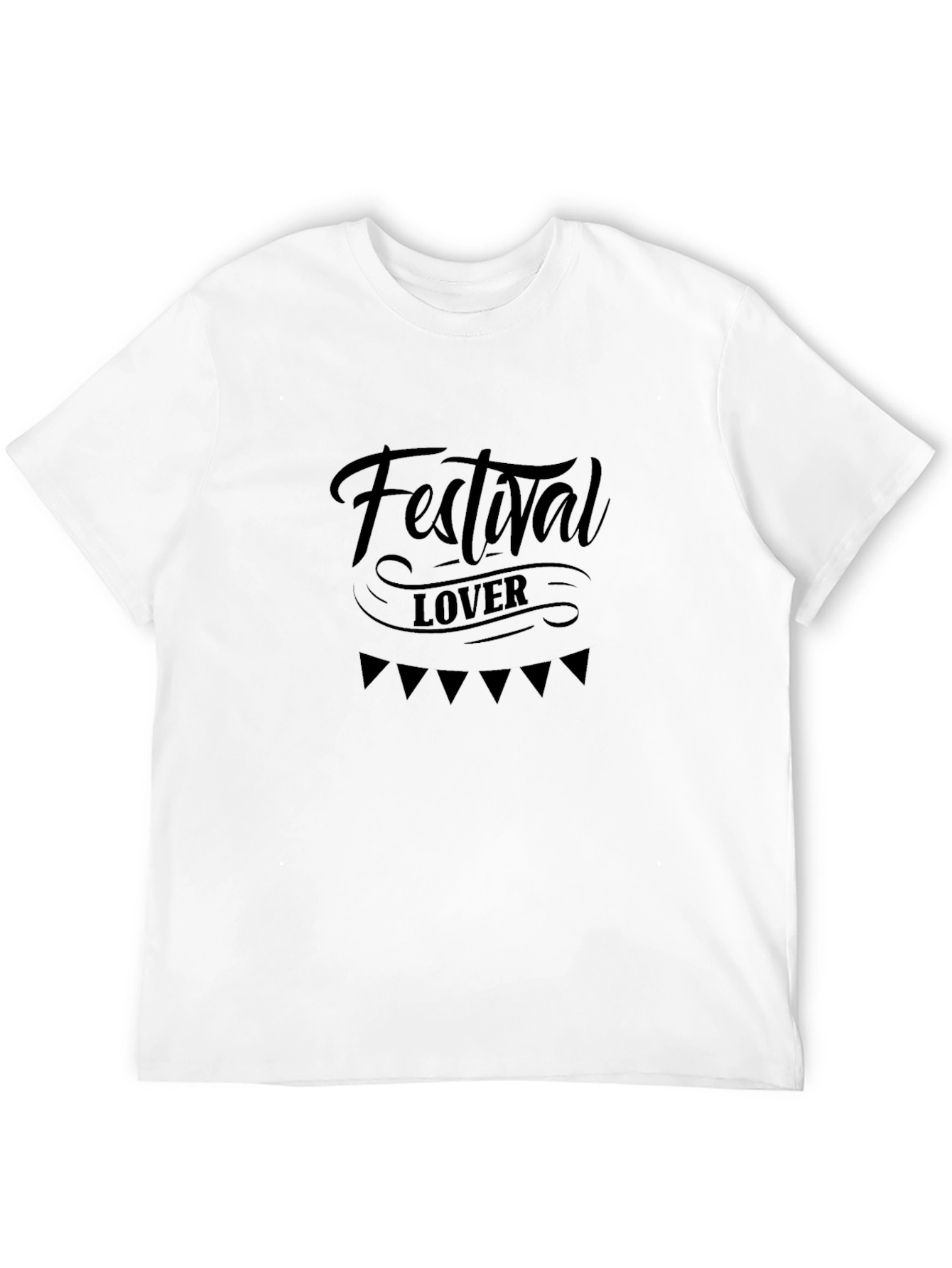 Festival Lover Black T-Shirt